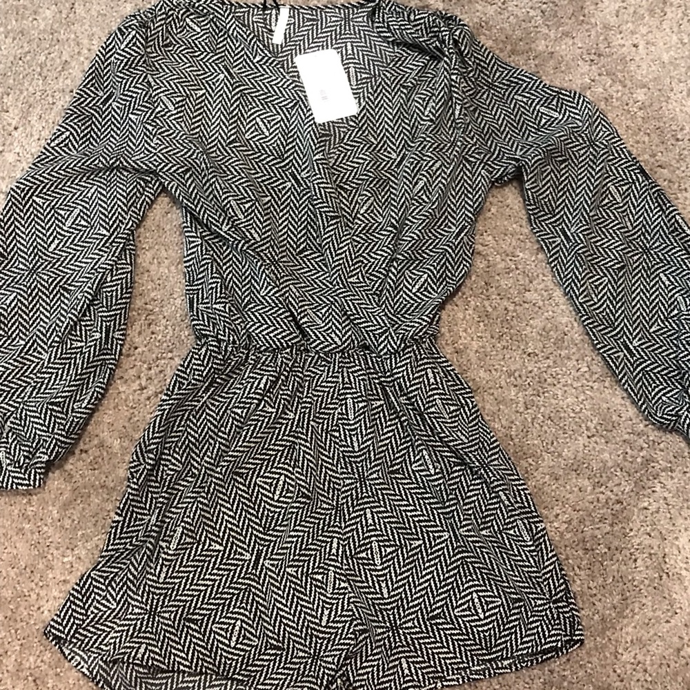 Long Sleeve Boutique Romper
